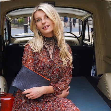 Lewis Essential Medium Flat Vegan Pouch - Eco Travel Pouch-1